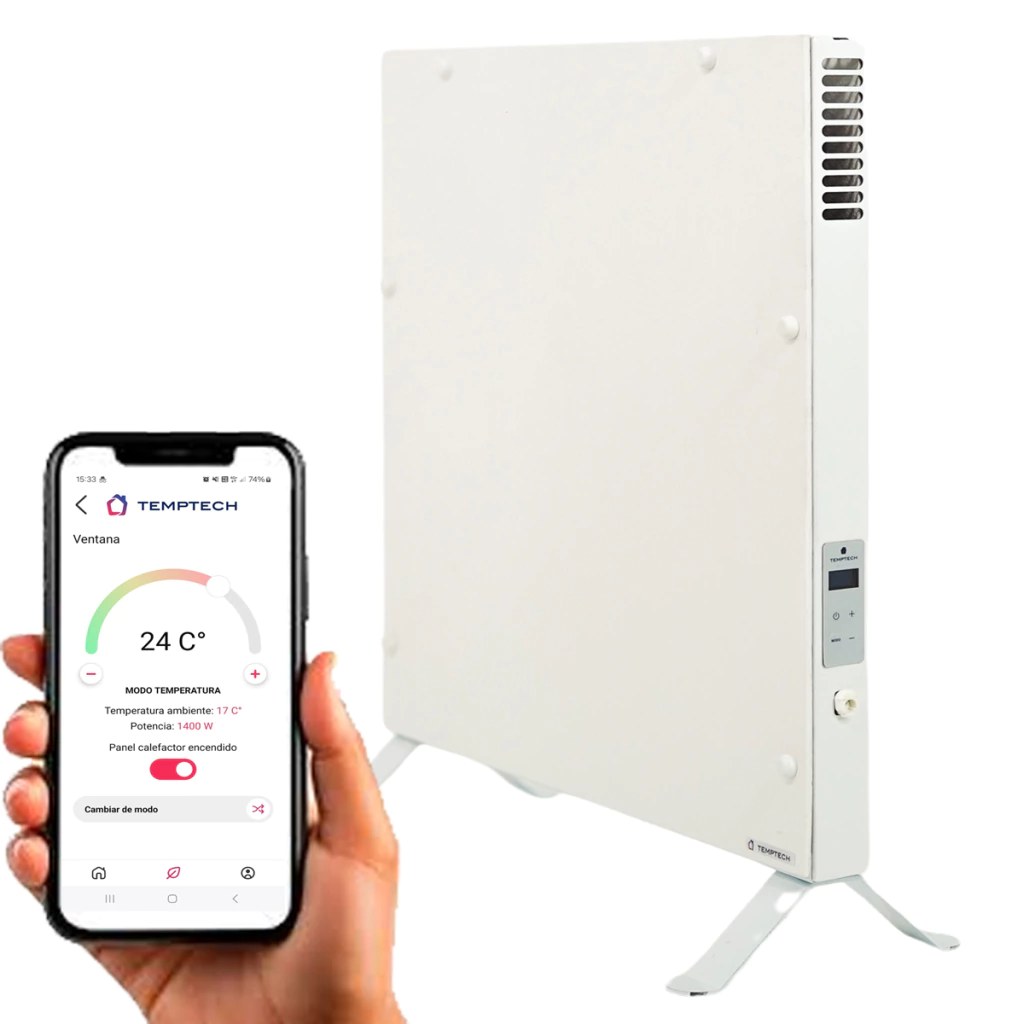 Smart panel heater